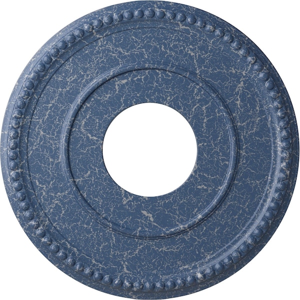 Ekena Millwork Bradford Ceiling Medallion (Canopies up to 6 5/8"), 12 1/2"OD x 3 7/8"ID x 3/4"P, Americana Crackle CM12BRAMC - main